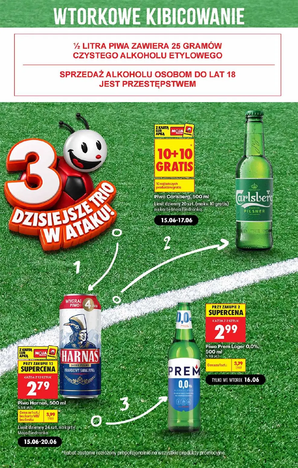 gazetka promocyjna Biedronka Wtorkowe kibicowanie - Strona 2