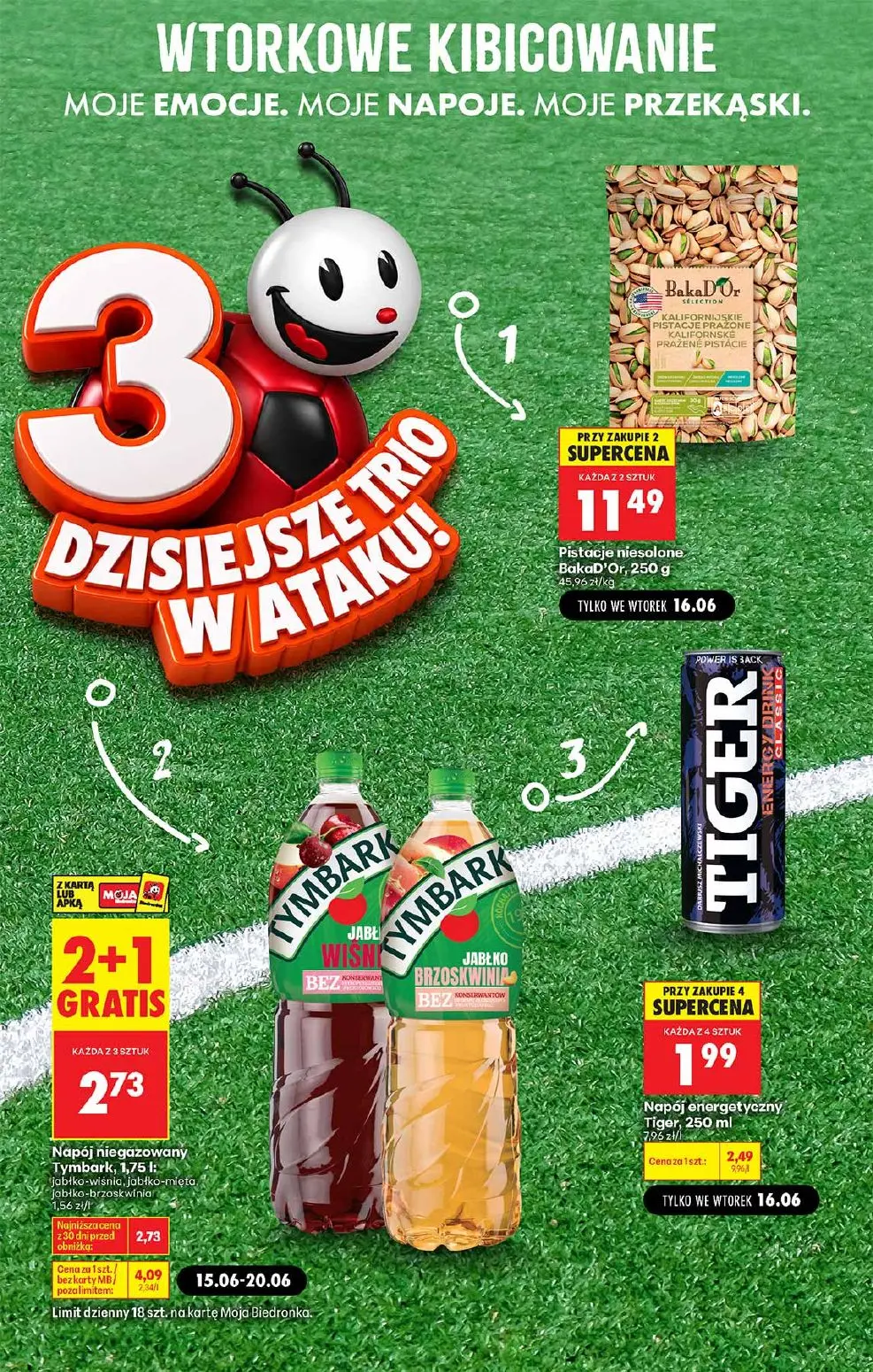 gazetka promocyjna Biedronka Wtorkowe kibicowanie - Strona 3
