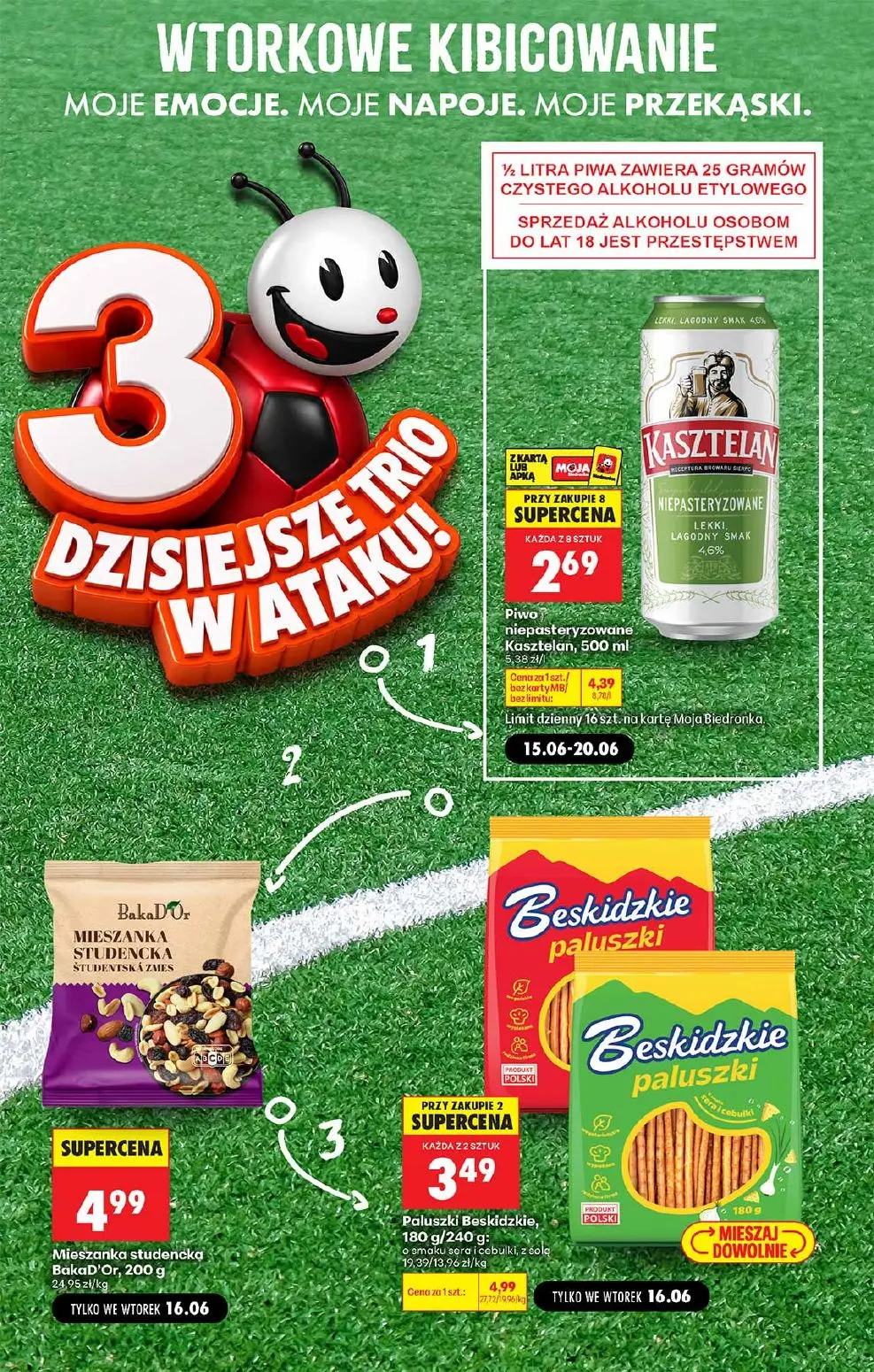 gazetka promocyjna Biedronka Wtorkowe kibicowanie - Strona 4