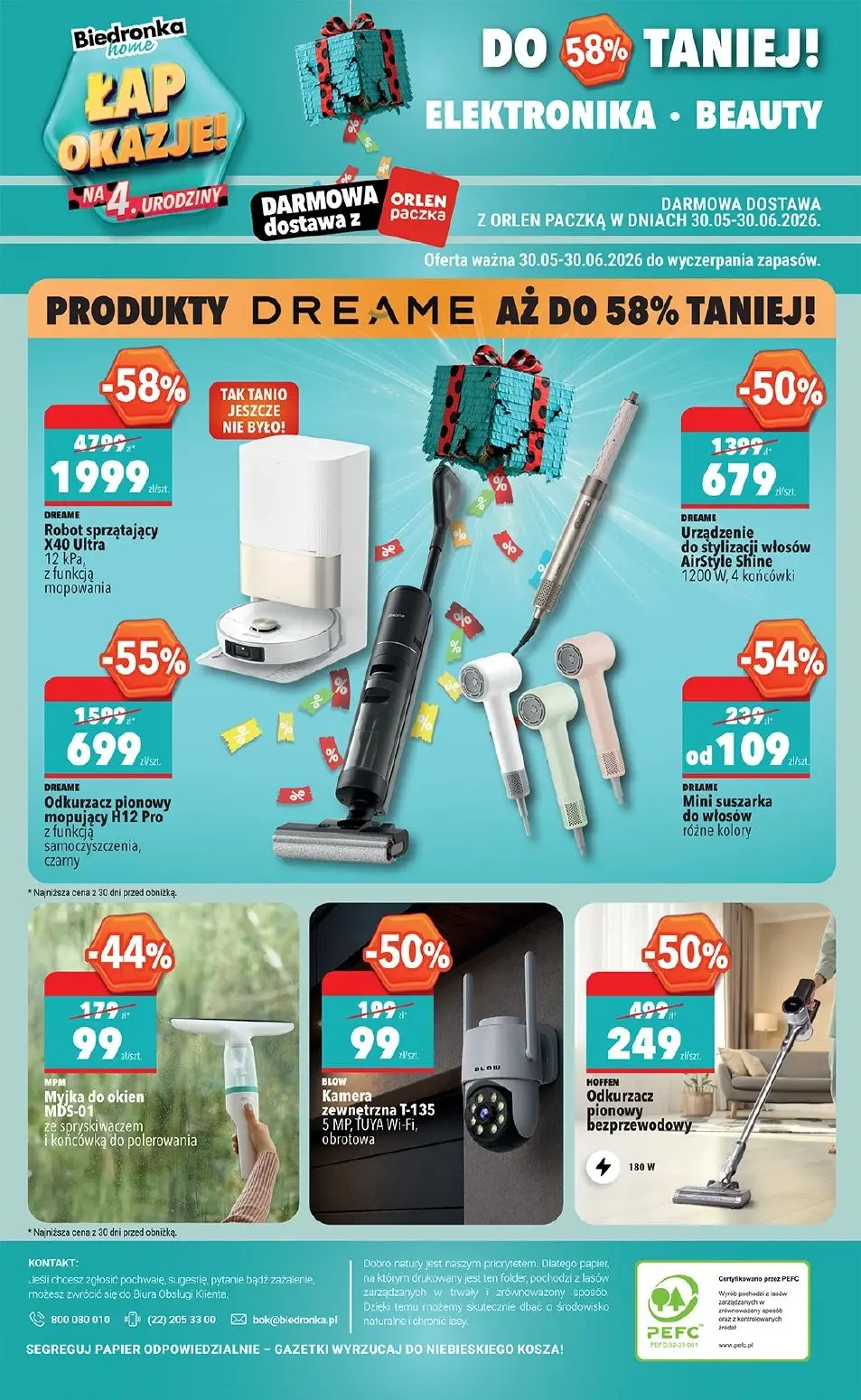 gazetka promocyjna Biedronka Hity i inspiracje - Strona 48