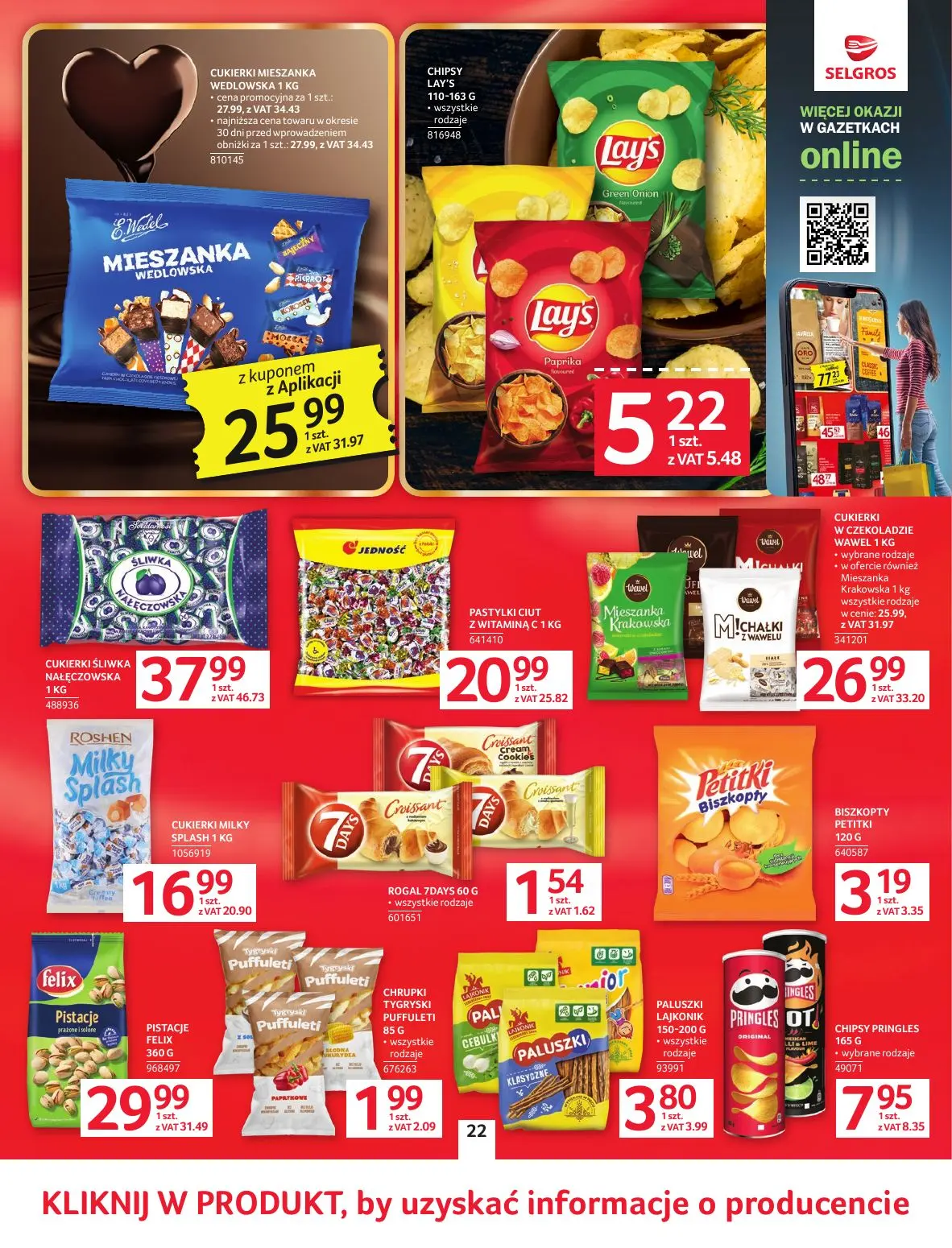 gazetka promocyjna SELGROS Oferta Spożywcza - Strona 22