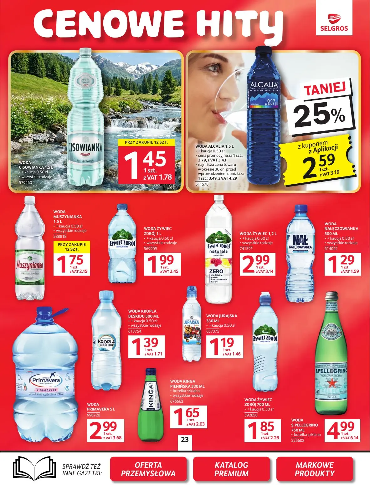 gazetka promocyjna SELGROS Oferta Spożywcza - Strona 23