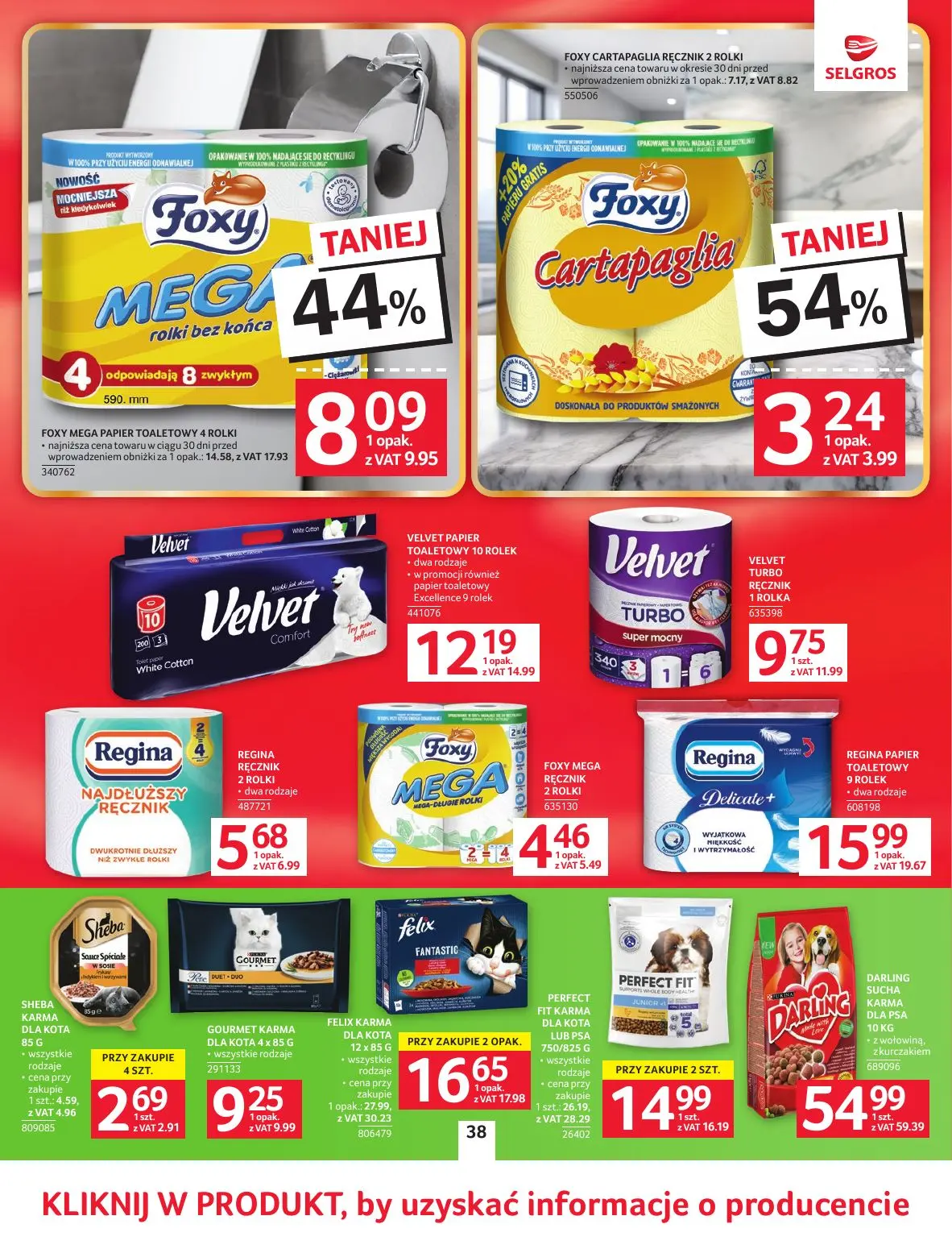gazetka promocyjna SELGROS Oferta Spożywcza - Strona 33