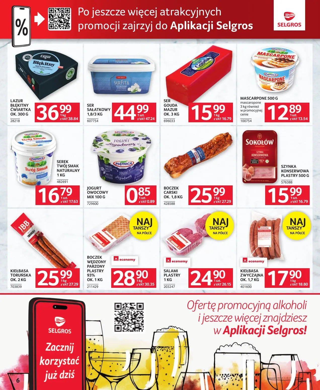 gazetka promocyjna SELGROS Oferta dla gastronomii - Strona 6