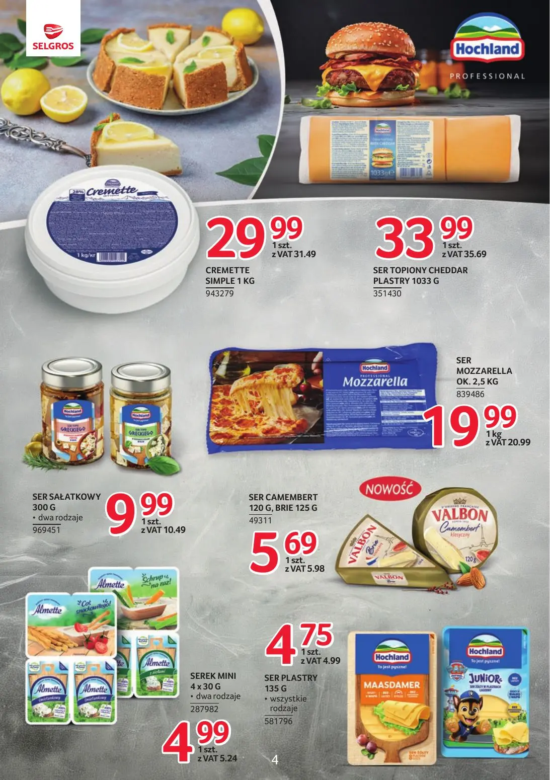 gazetka promocyjna SELGROS Markowe Produkty - Strona 4