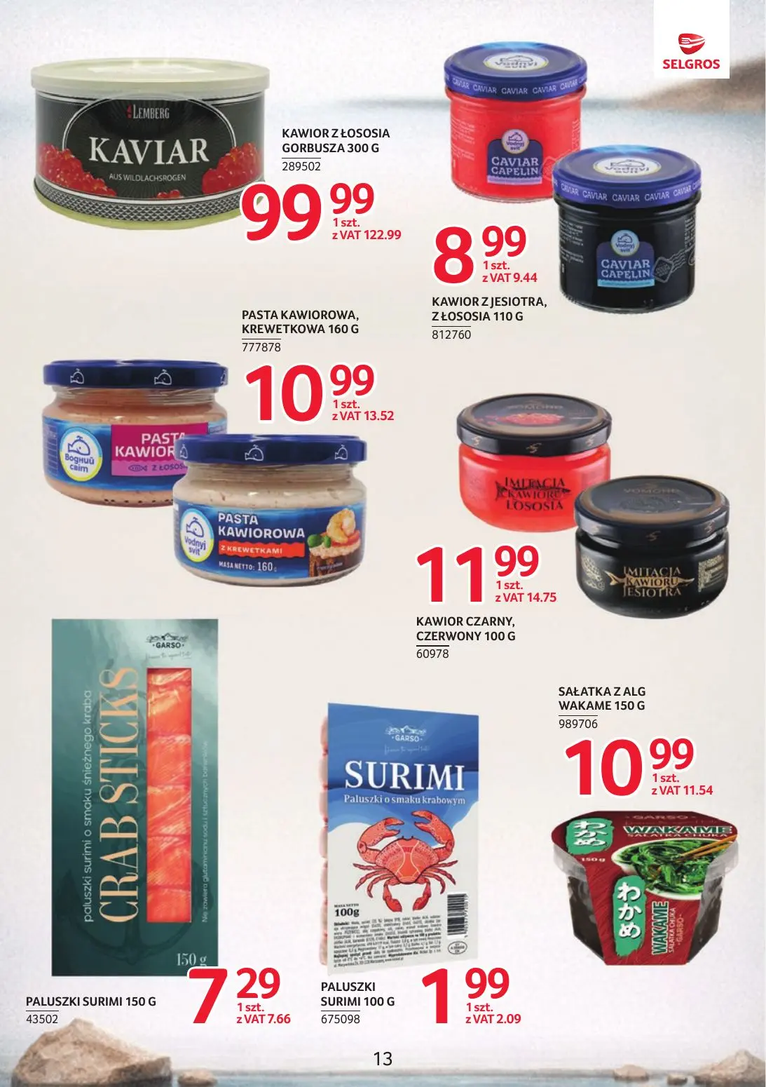 gazetka promocyjna SELGROS Markowe Produkty - Strona 13