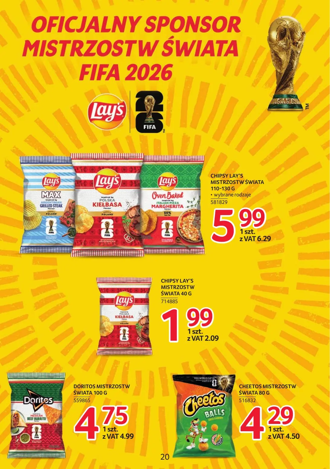 gazetka promocyjna SELGROS Markowe Produkty - Strona 20