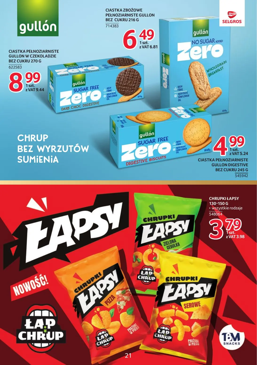 gazetka promocyjna SELGROS Markowe Produkty - Strona 21