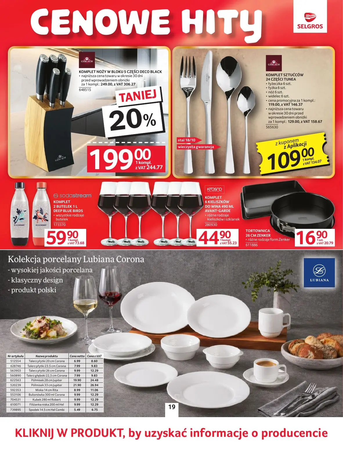 gazetka promocyjna SELGROS Oferta Przemysłowa - Strona 22