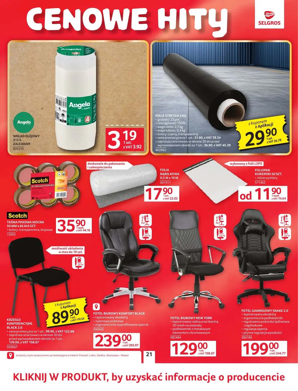 gazetka promocyjna SELGROS Oferta Przemysłowa - Strona 24