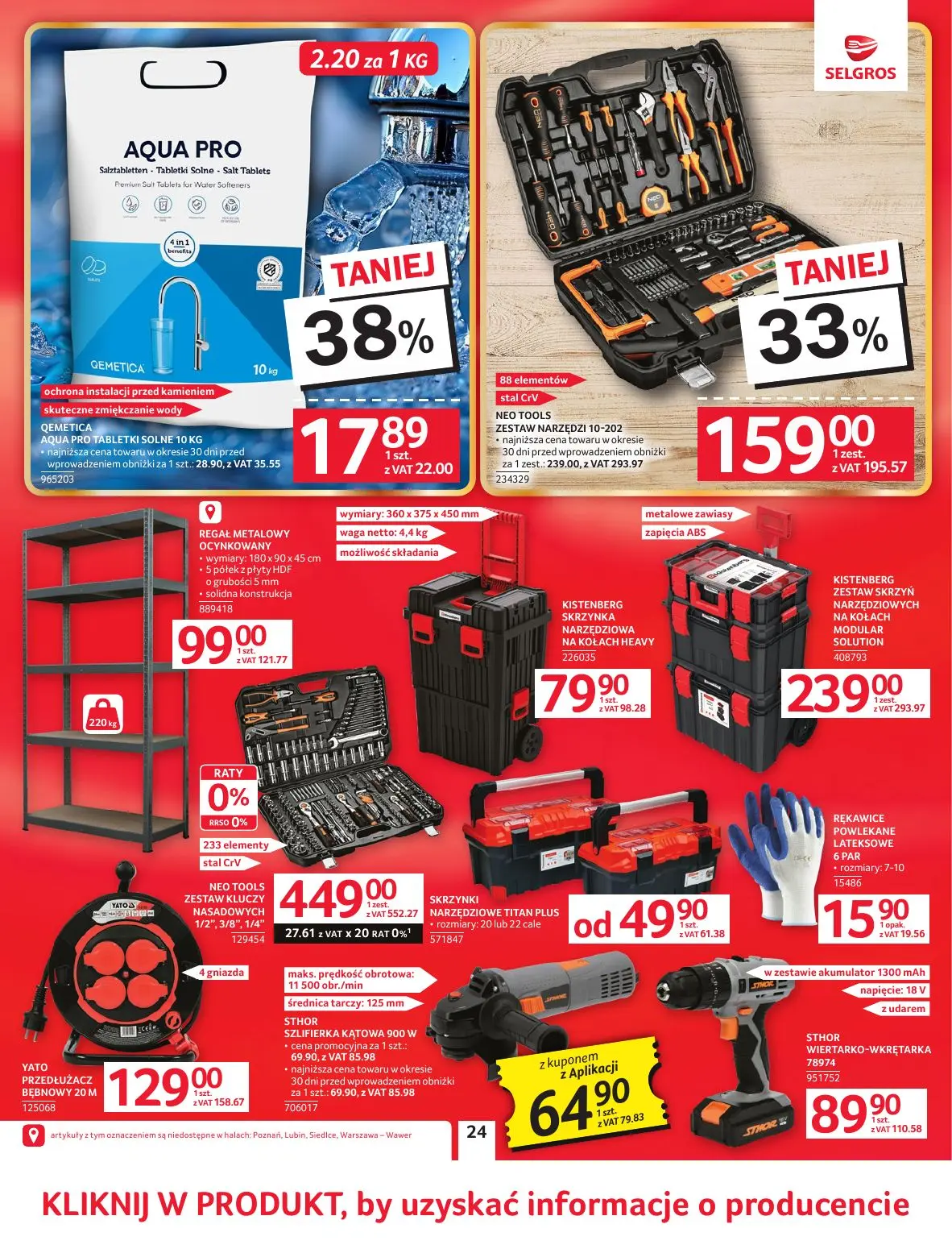 gazetka promocyjna SELGROS Oferta Przemysłowa - Strona 27