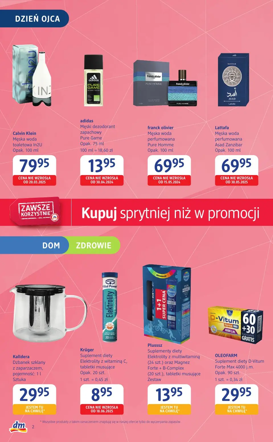 gazetka promocyjna Drogeria dm Kupuj sprytniej niż w promocji - Strona 2