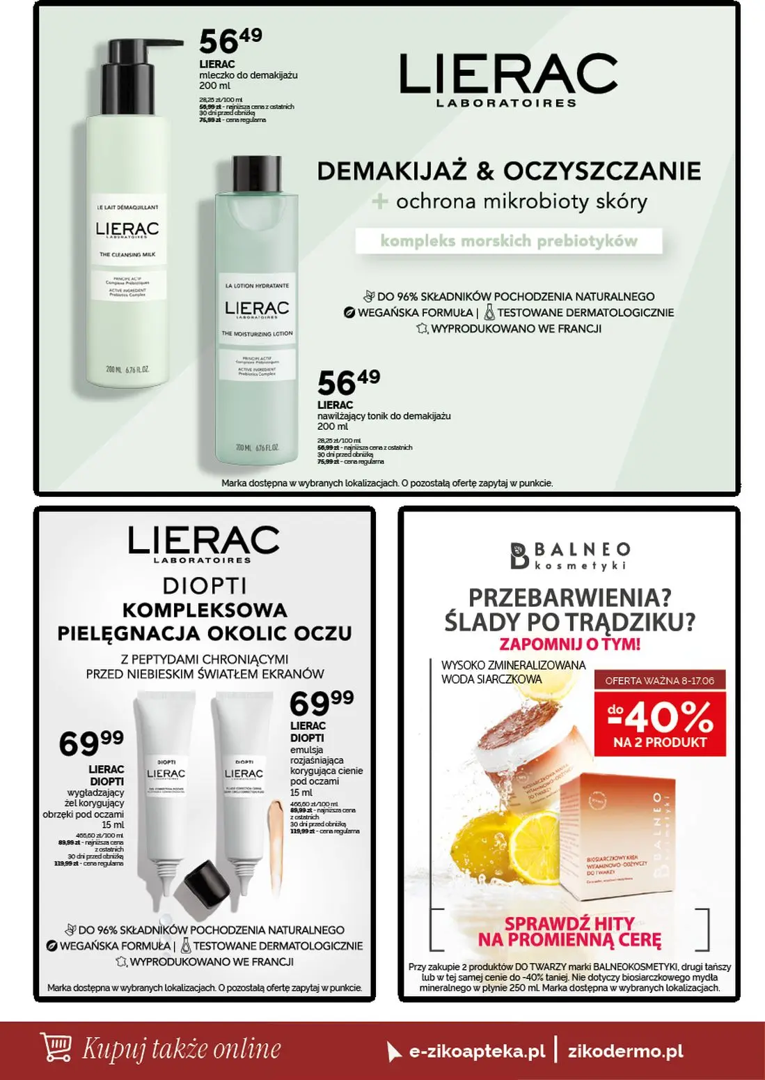 gazetka promocyjna Ziko Twoje miejsce na codzienną pielęgnację skóry - Strona 8