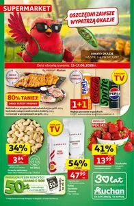 Gazetka promocyjna Auchan Supermarket, ważna od 2026-06-11 do 2026-06-17.