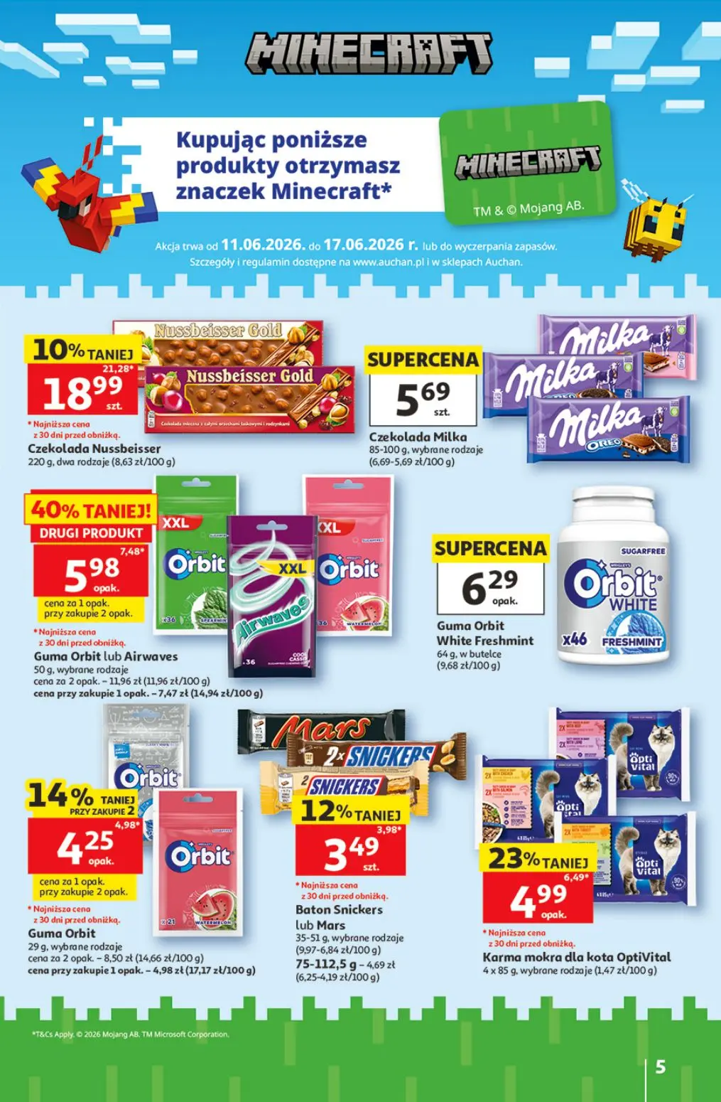 gazetka promocyjna Auchan Oszczędni zawsze wypatrzą okazje - Strona 5