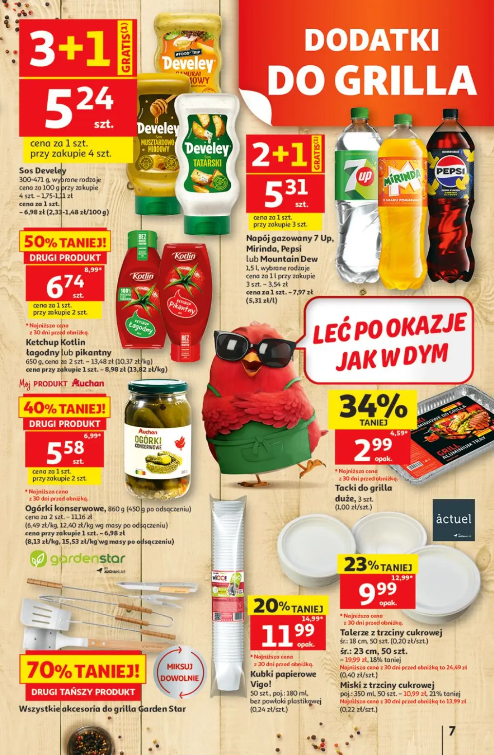 gazetka promocyjna Auchan Oszczędni zawsze wypatrzą okazje - Strona 7