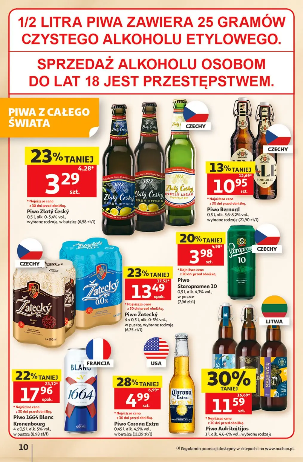 gazetka promocyjna Auchan Oszczędni zawsze wypatrzą okazje - Strona 10