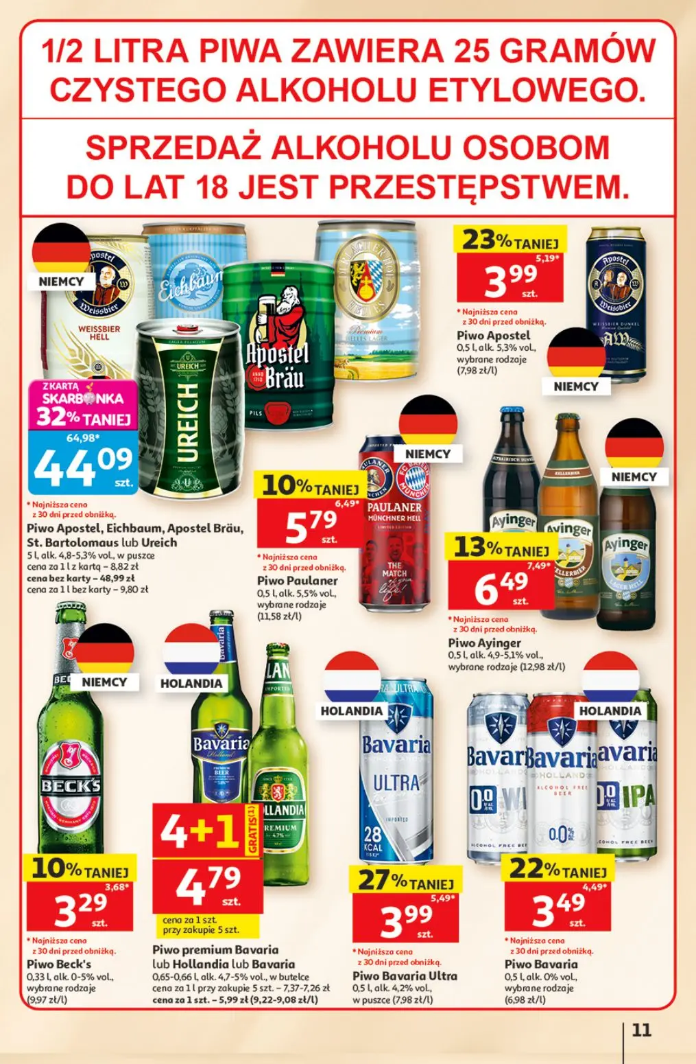 gazetka promocyjna Auchan Oszczędni zawsze wypatrzą okazje - Strona 11