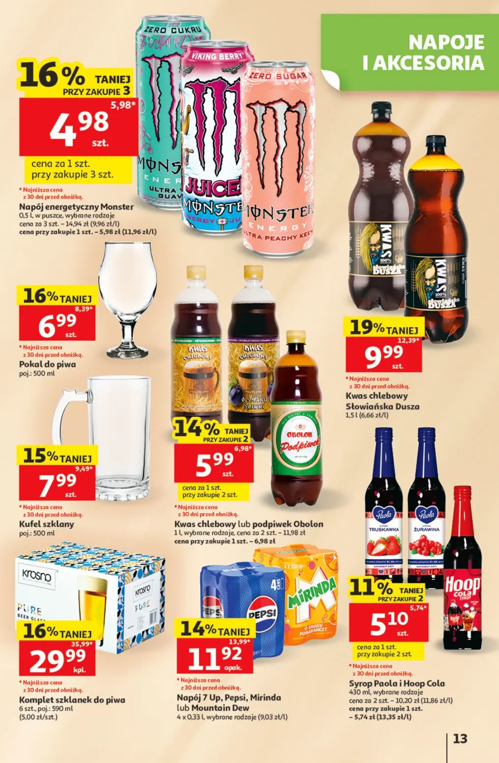 gazetka promocyjna Auchan Oszczędni zawsze wypatrzą okazje - Strona 13