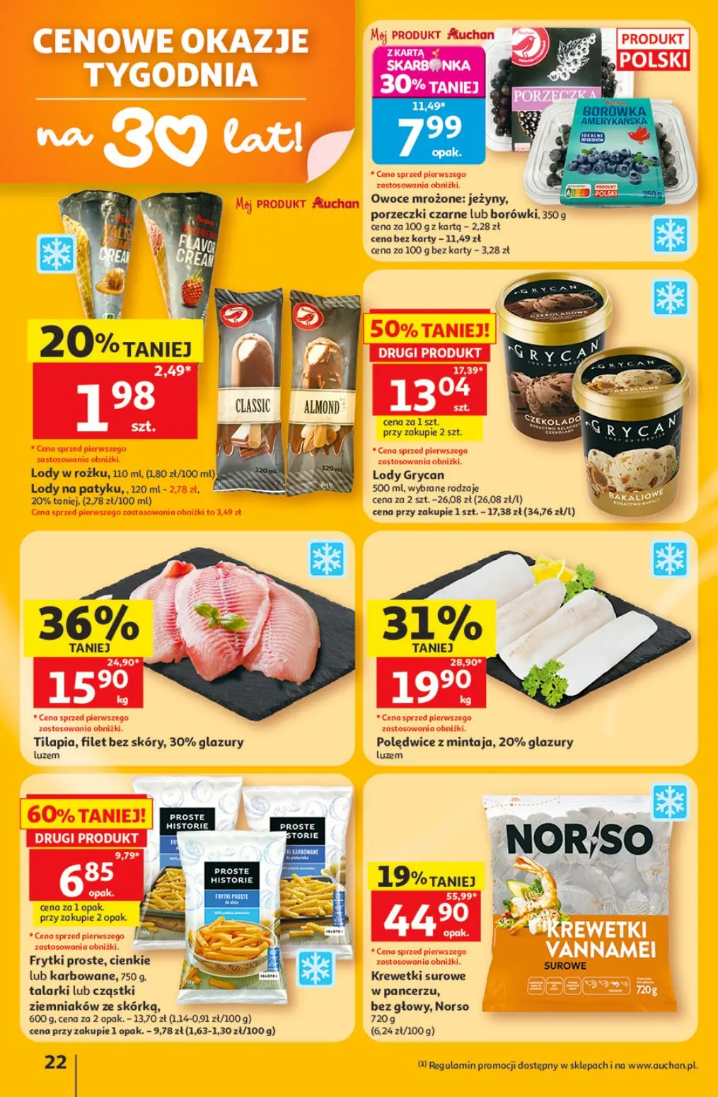 gazetka promocyjna Auchan Oszczędni zawsze wypatrzą okazje - Strona 22