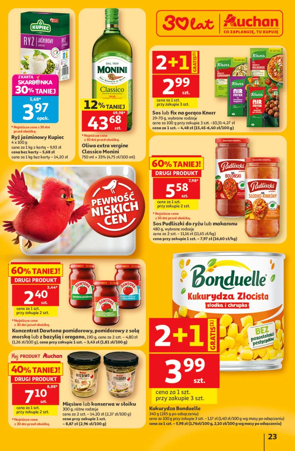 gazetka promocyjna Auchan Oszczędni zawsze wypatrzą okazje - Strona 23
