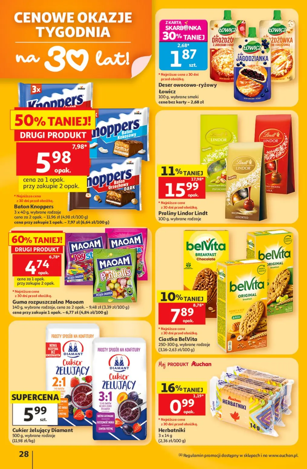 gazetka promocyjna Auchan Oszczędni zawsze wypatrzą okazje - Strona 28