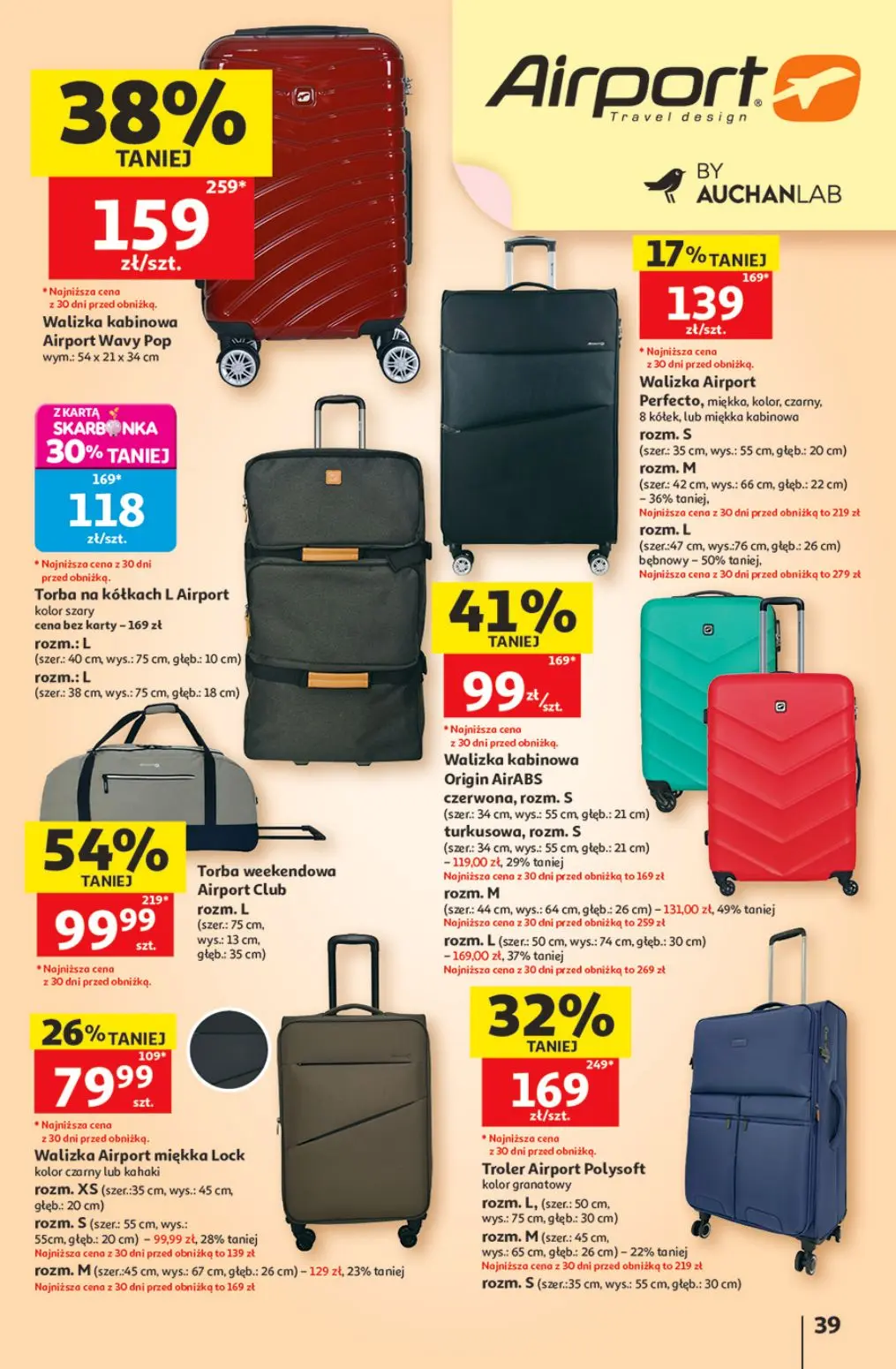 gazetka promocyjna Auchan Oszczędni zawsze wypatrzą okazje - Strona 39