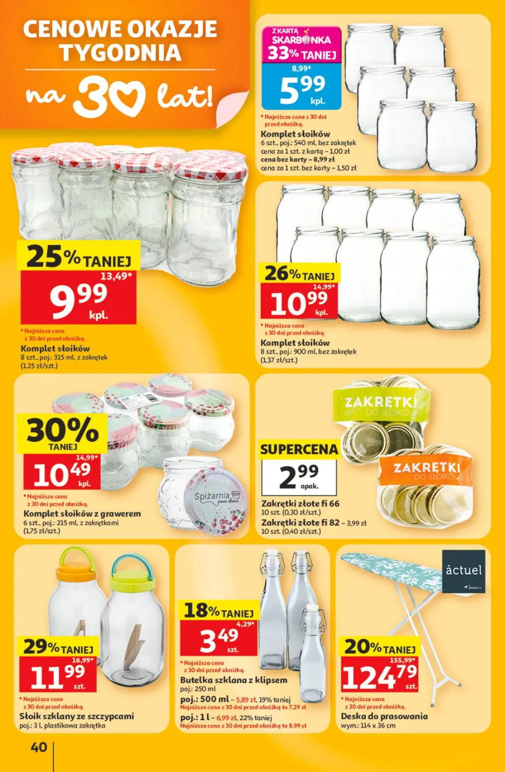 gazetka promocyjna Auchan Oszczędni zawsze wypatrzą okazje - Strona 40
