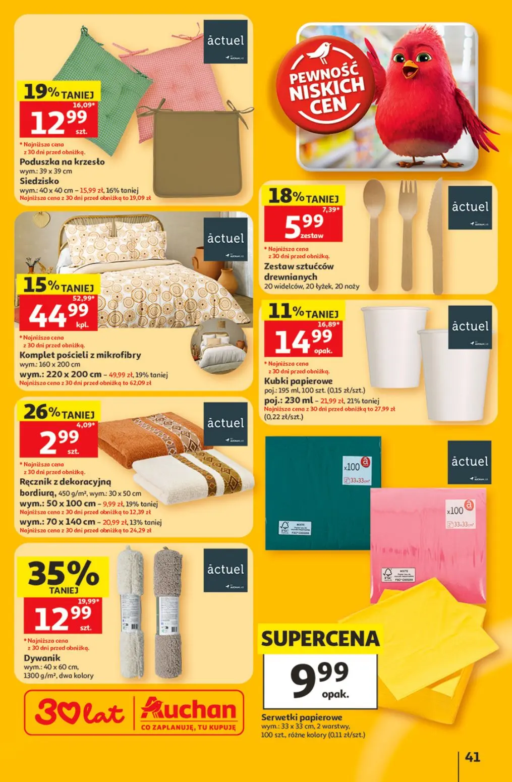 gazetka promocyjna Auchan Oszczędni zawsze wypatrzą okazje - Strona 41