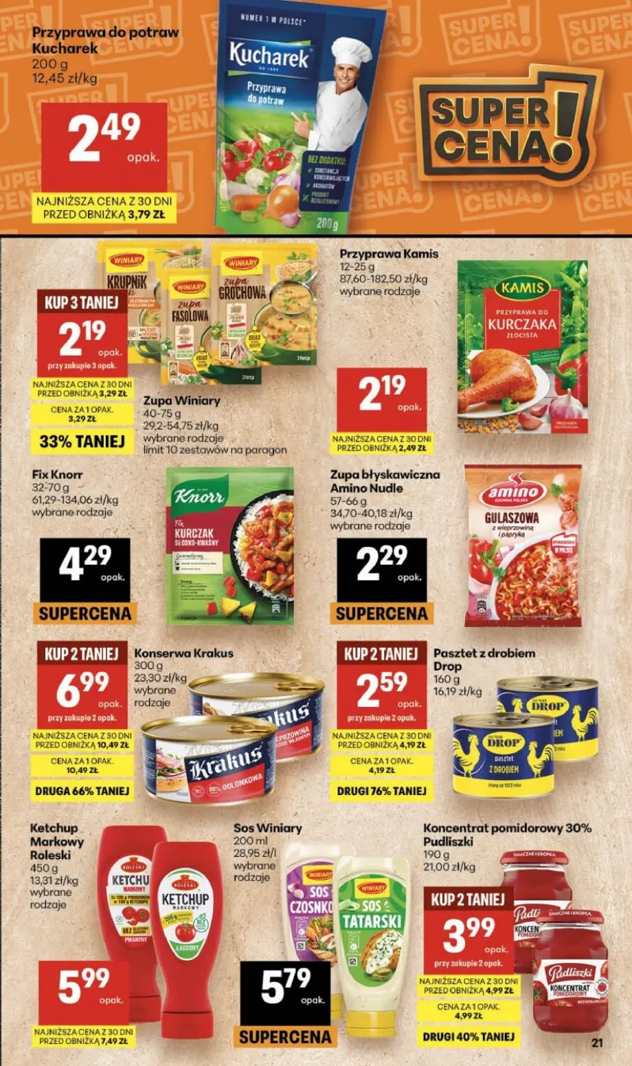 gazetka promocyjna Delikatesy Centrum Od czwartku - Strona 21