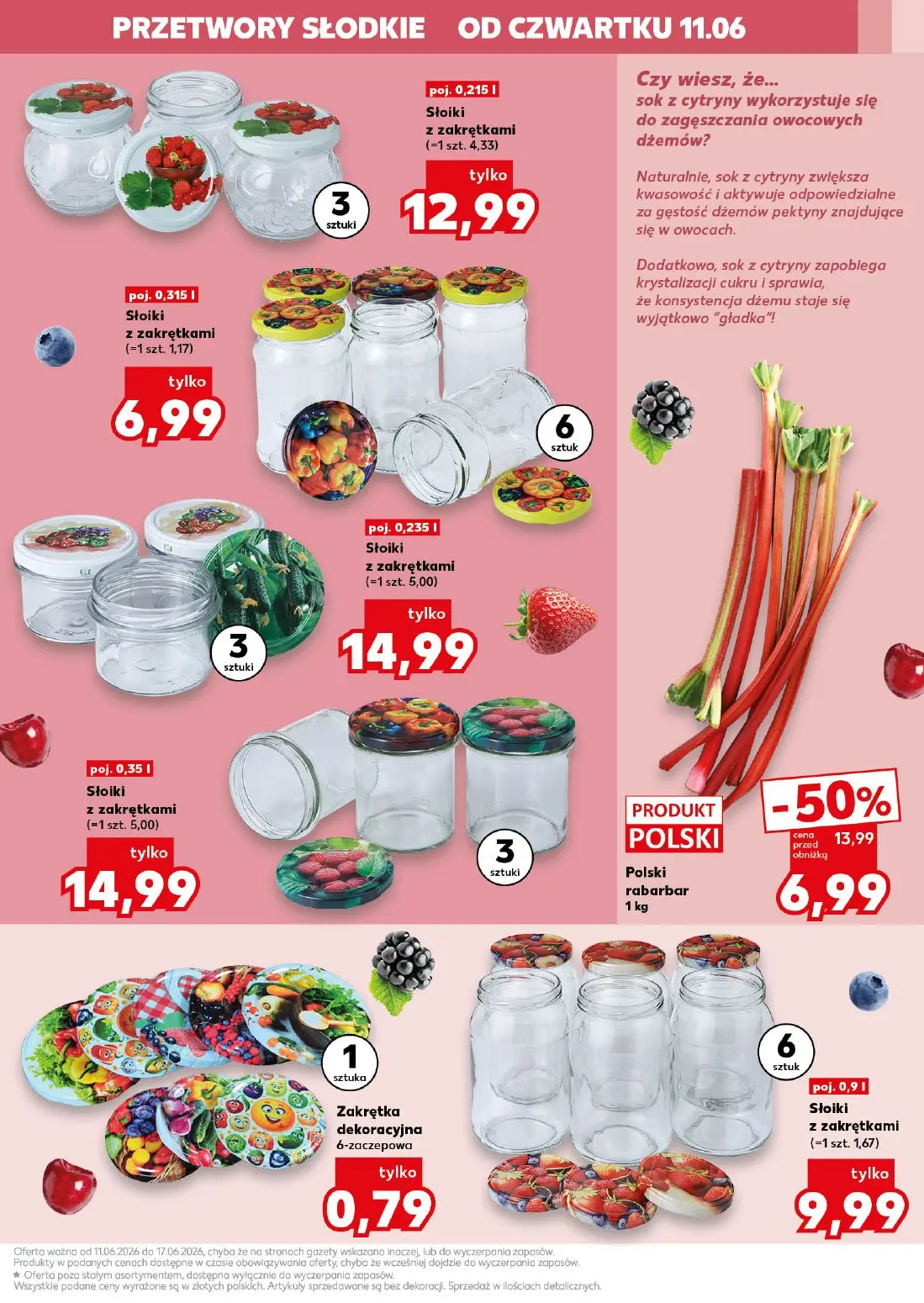 gazetka promocyjna Kaufland Kochamy przetwory - Strona 3