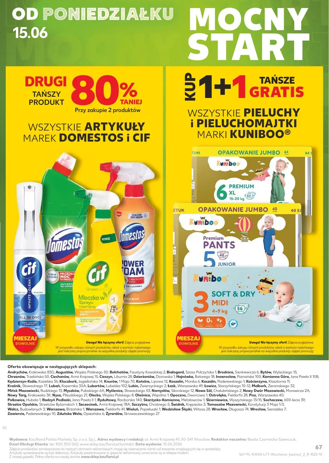 gazetka promocyjna Kaufland Jest fresz - Strona 67