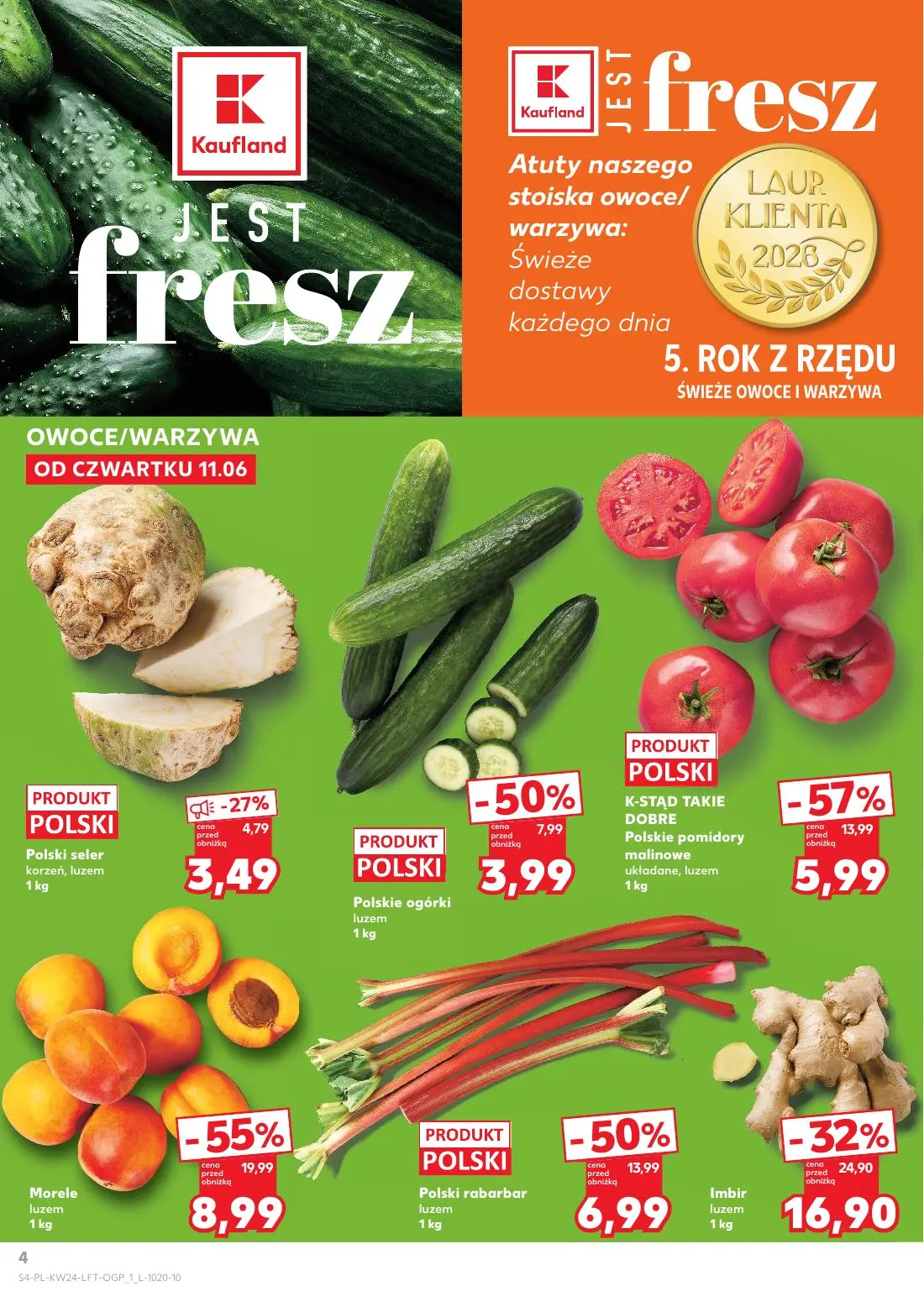 gazetka promocyjna Kaufland Jest fresz - Strona 4