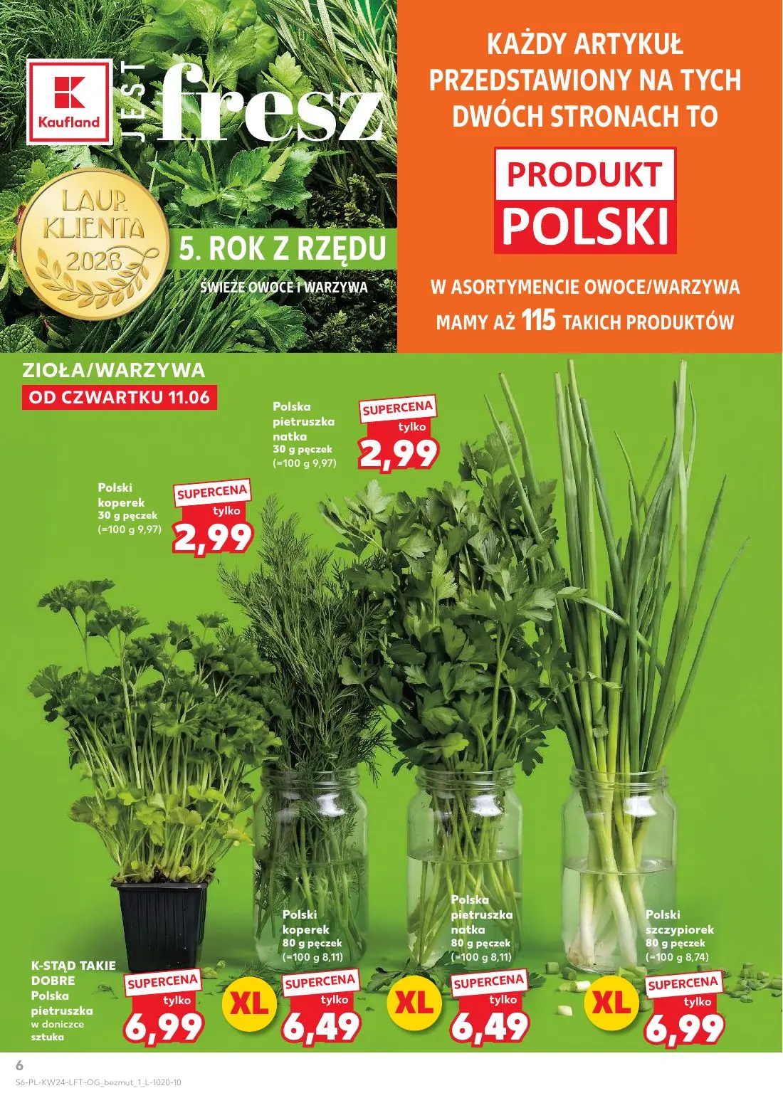 gazetka promocyjna Kaufland Jest fresz - Strona 6