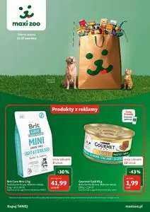 Gazetka promocyjna Maxi Zoo, ważna od 2026-06-11 do 2026-06-17.