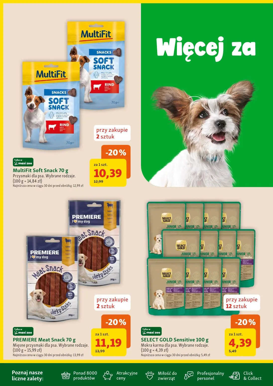 gazetka promocyjna Maxi Zoo Kupuj taniej dla pupila - Strona 4