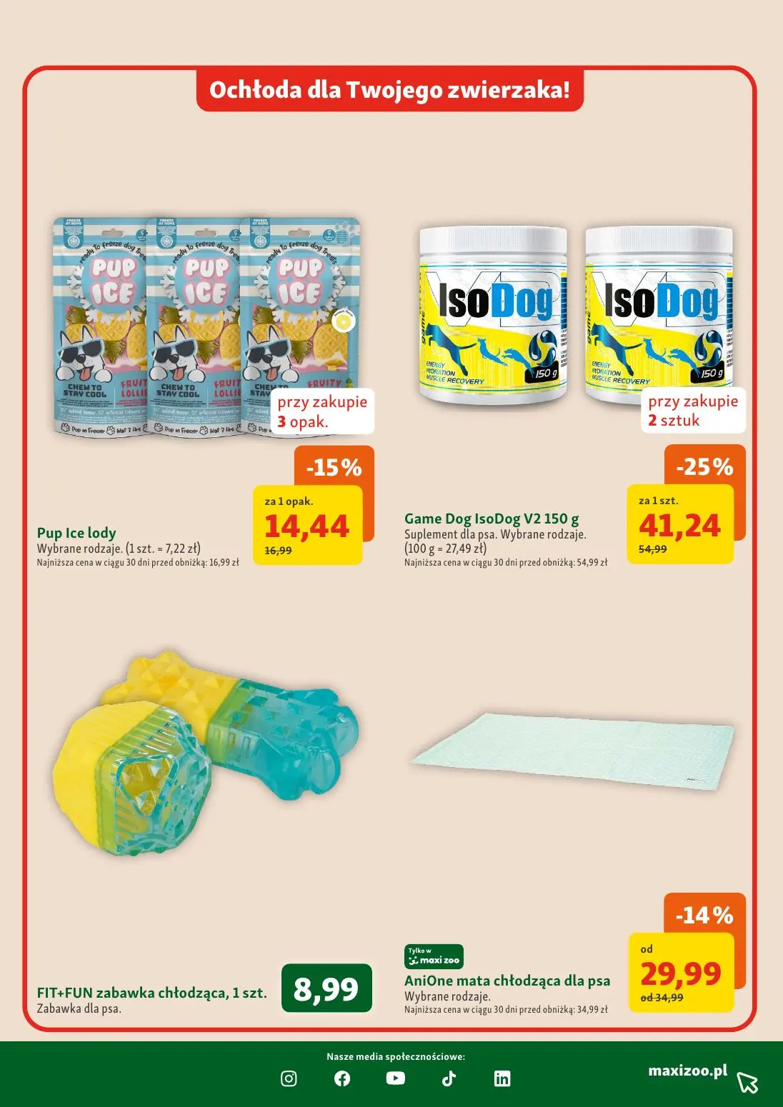gazetka promocyjna Maxi Zoo Kupuj taniej dla pupila - Strona 9