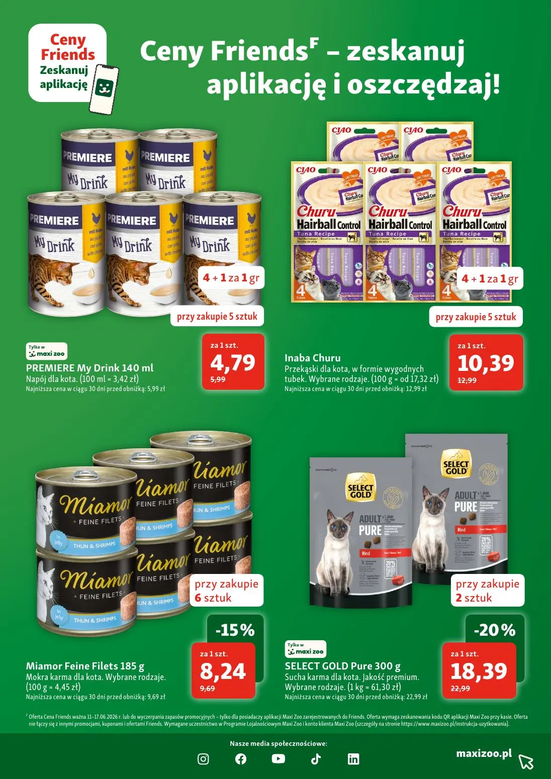 gazetka promocyjna Maxi Zoo Kupuj taniej dla pupila - Strona 13