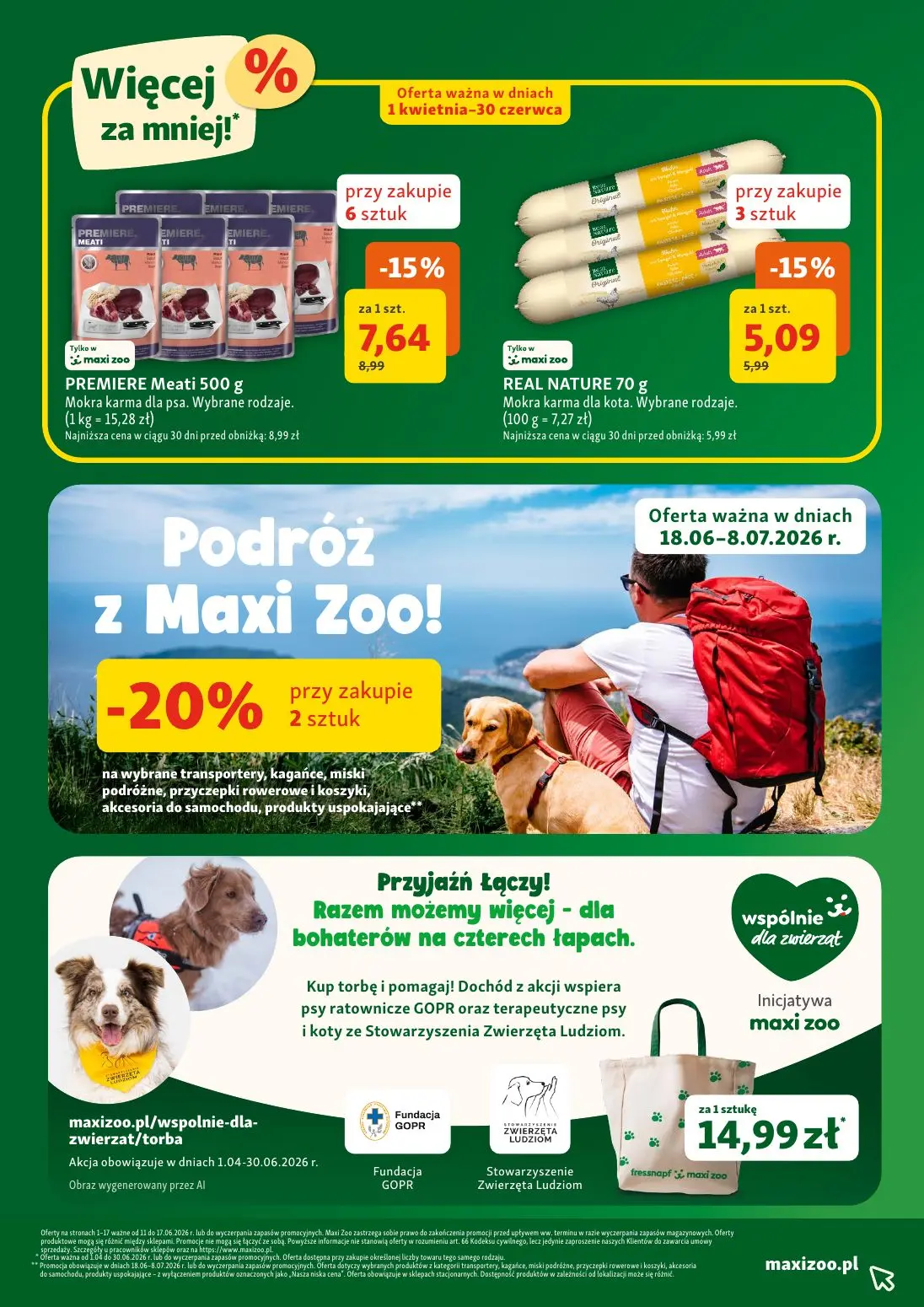 gazetka promocyjna Maxi Zoo Kupuj taniej dla pupila - Strona 19