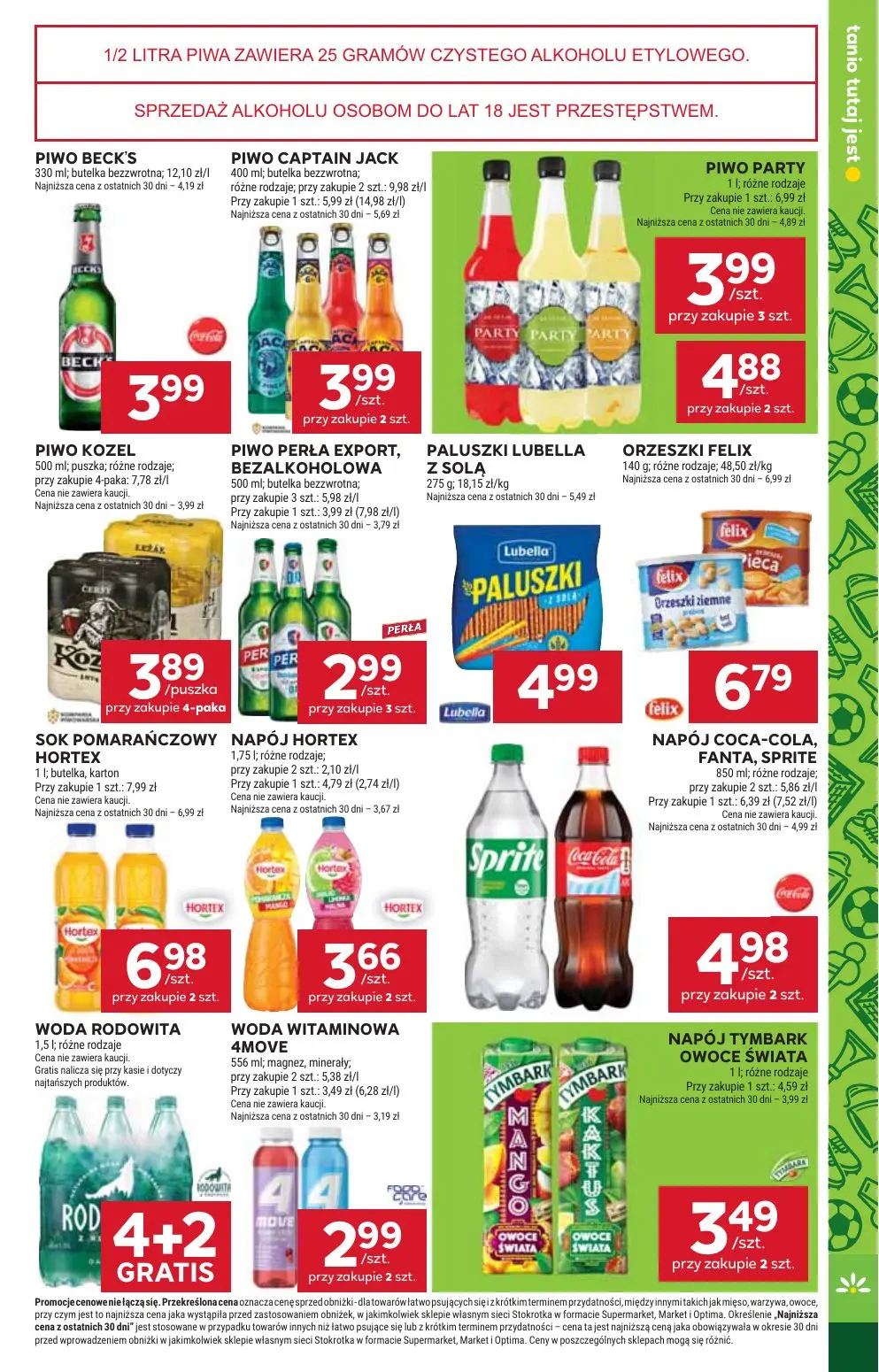 gazetka promocyjna Stokrotka Supermarket Od czwartku - Strona 47