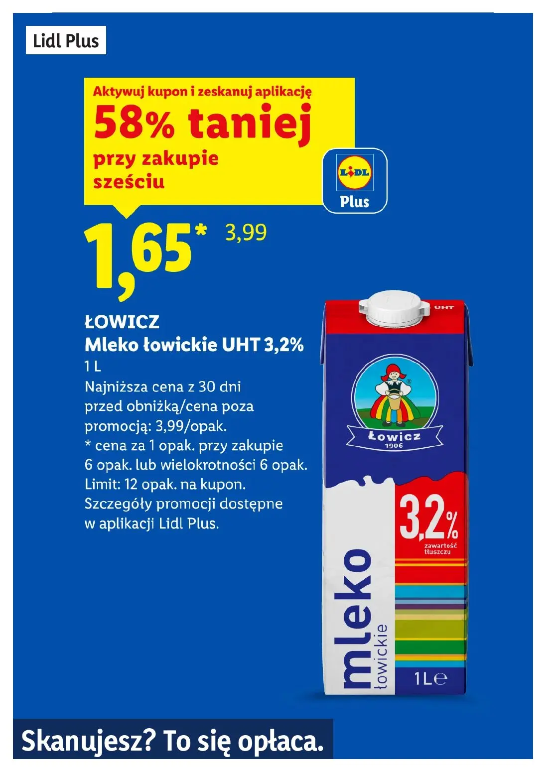 gazetka promocyjna LIDL Lidl plus. Skanujesz - To się opłaca - Strona 6