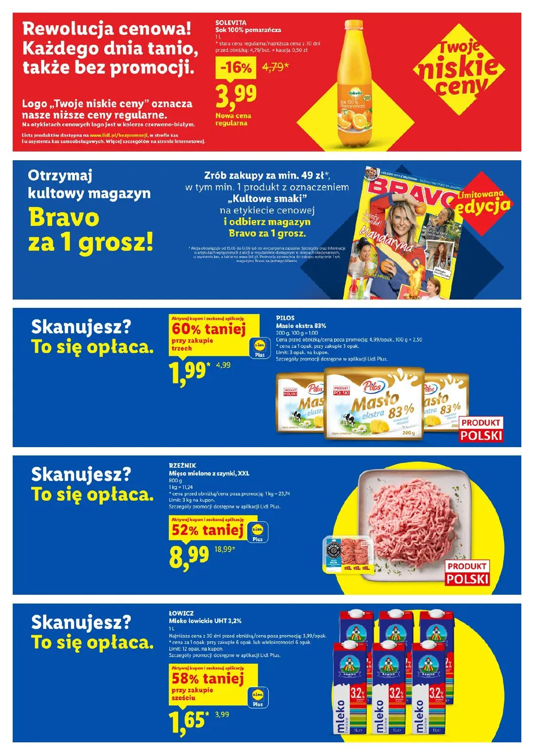 gazetka promocyjna LIDL Lidl plus. Skanujesz - To się opłaca - Strona 22