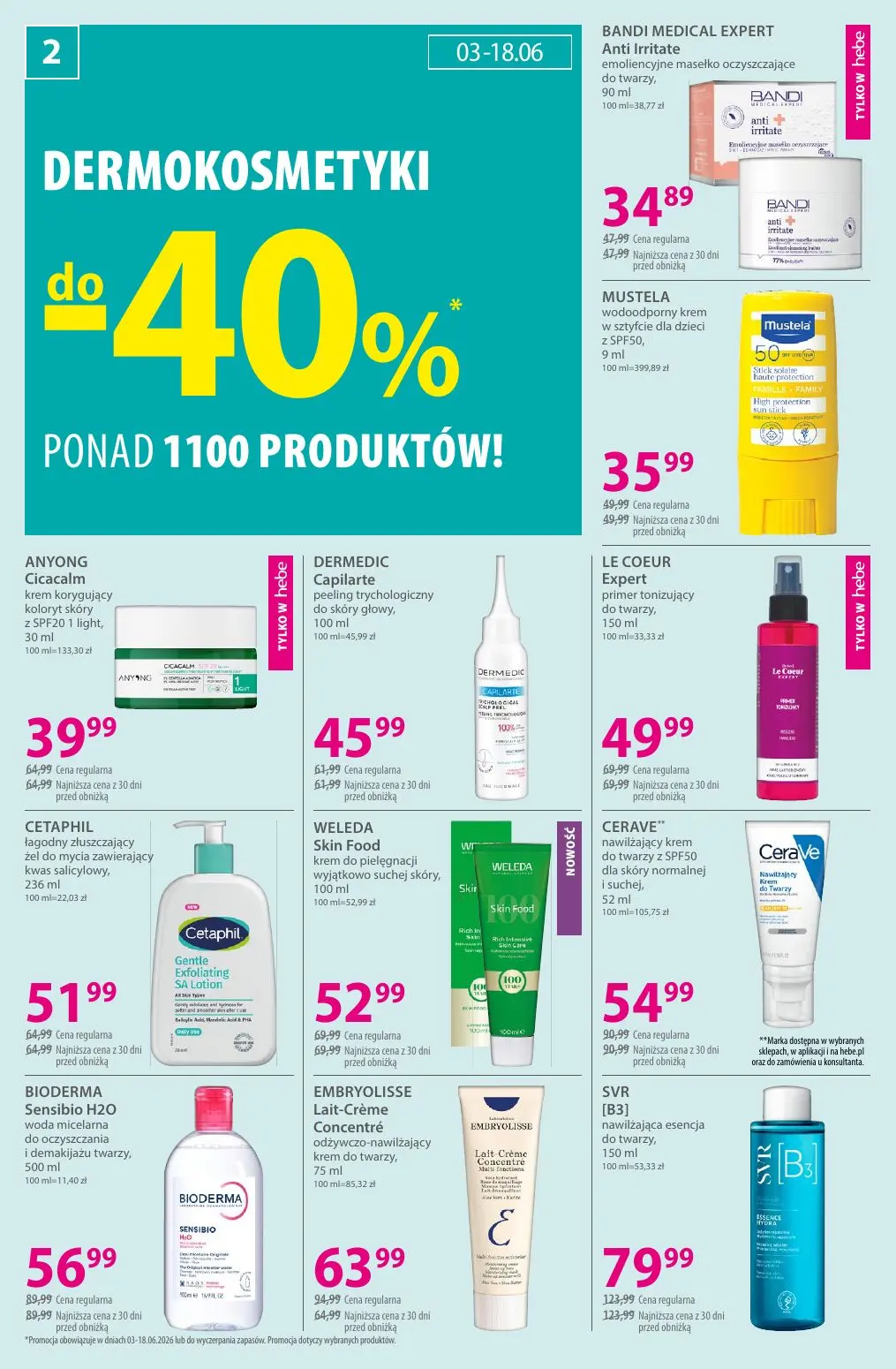 gazetka promocyjna hebe Zawsze w niskiej cenie - Strona 2