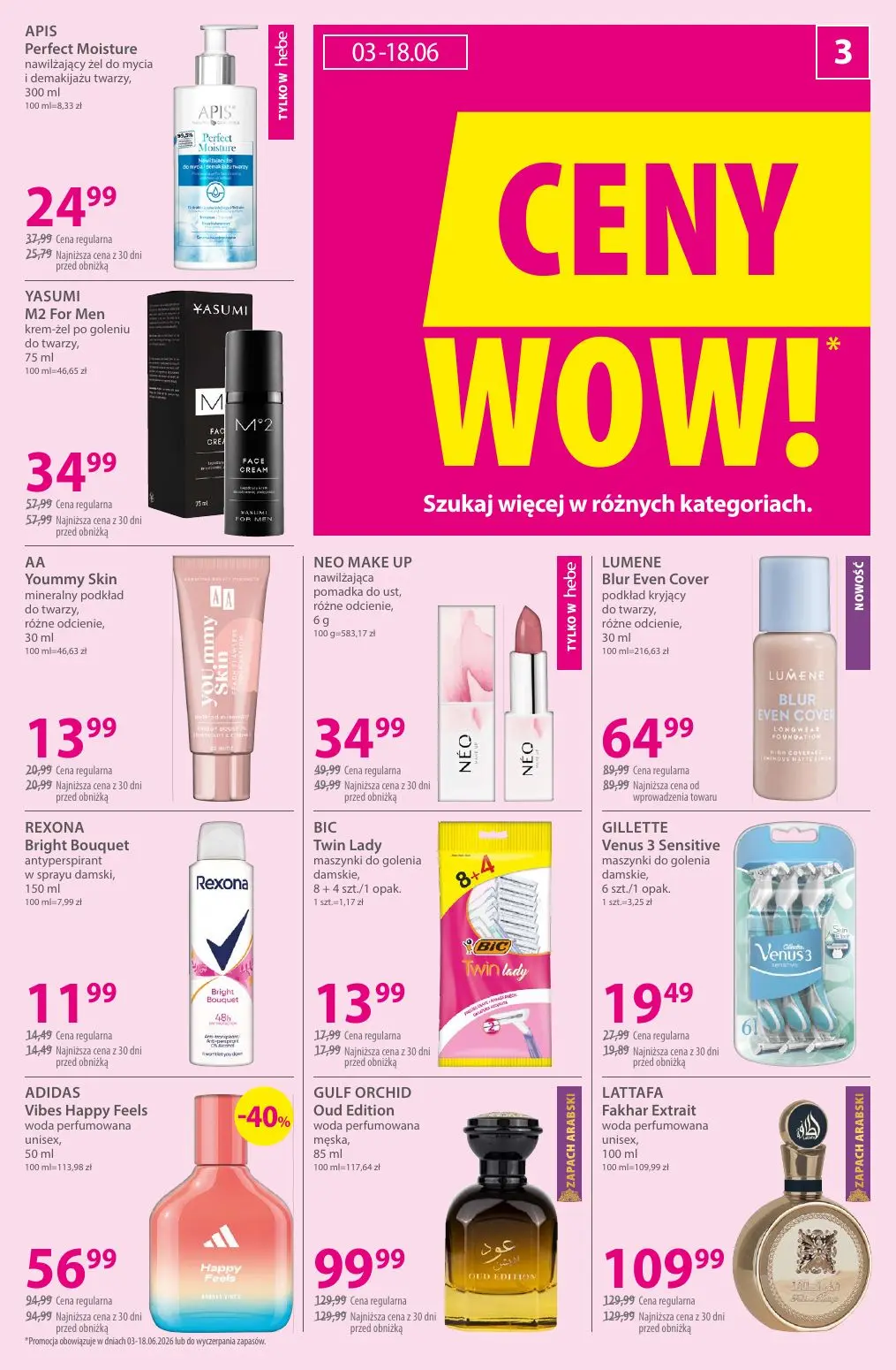 gazetka promocyjna hebe Zawsze w niskiej cenie - Strona 3