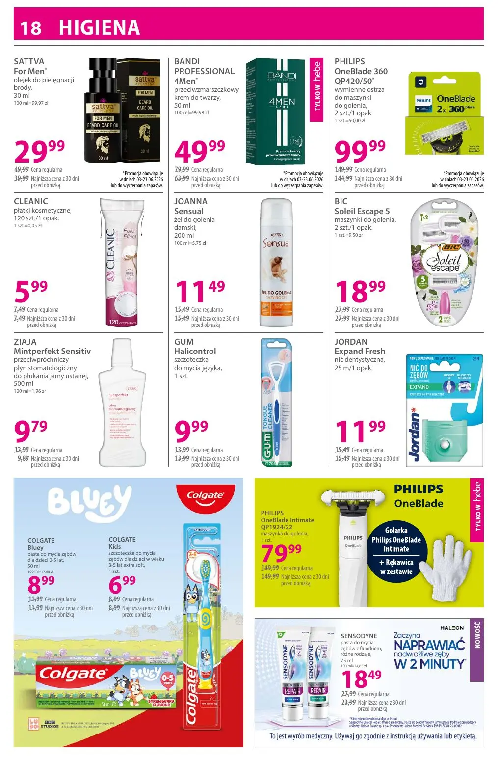 gazetka promocyjna hebe Zawsze w niskiej cenie - Strona 18