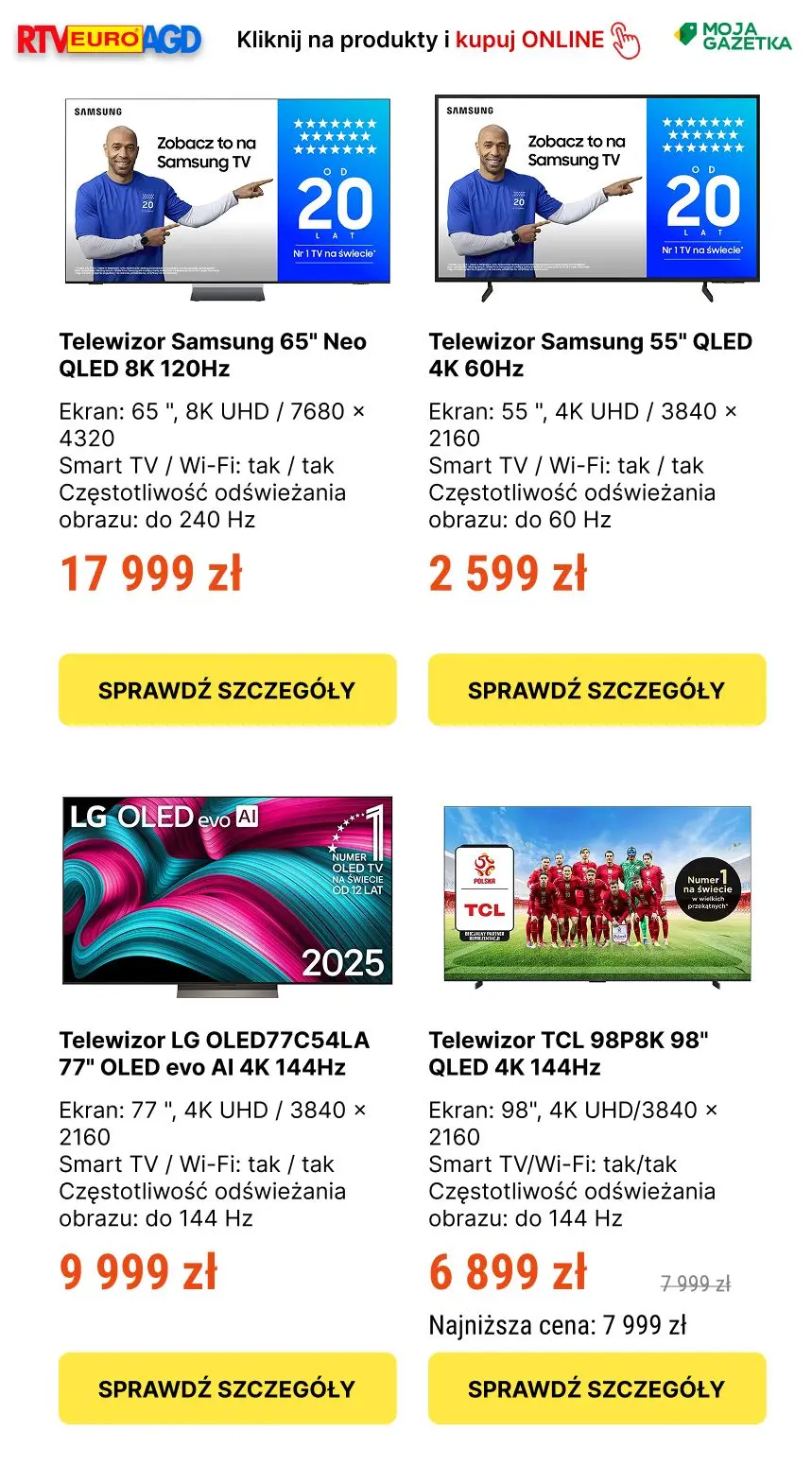 gazetka promocyjna RTV EURO AGD Drugi produkt 33% taniej - Strona 3