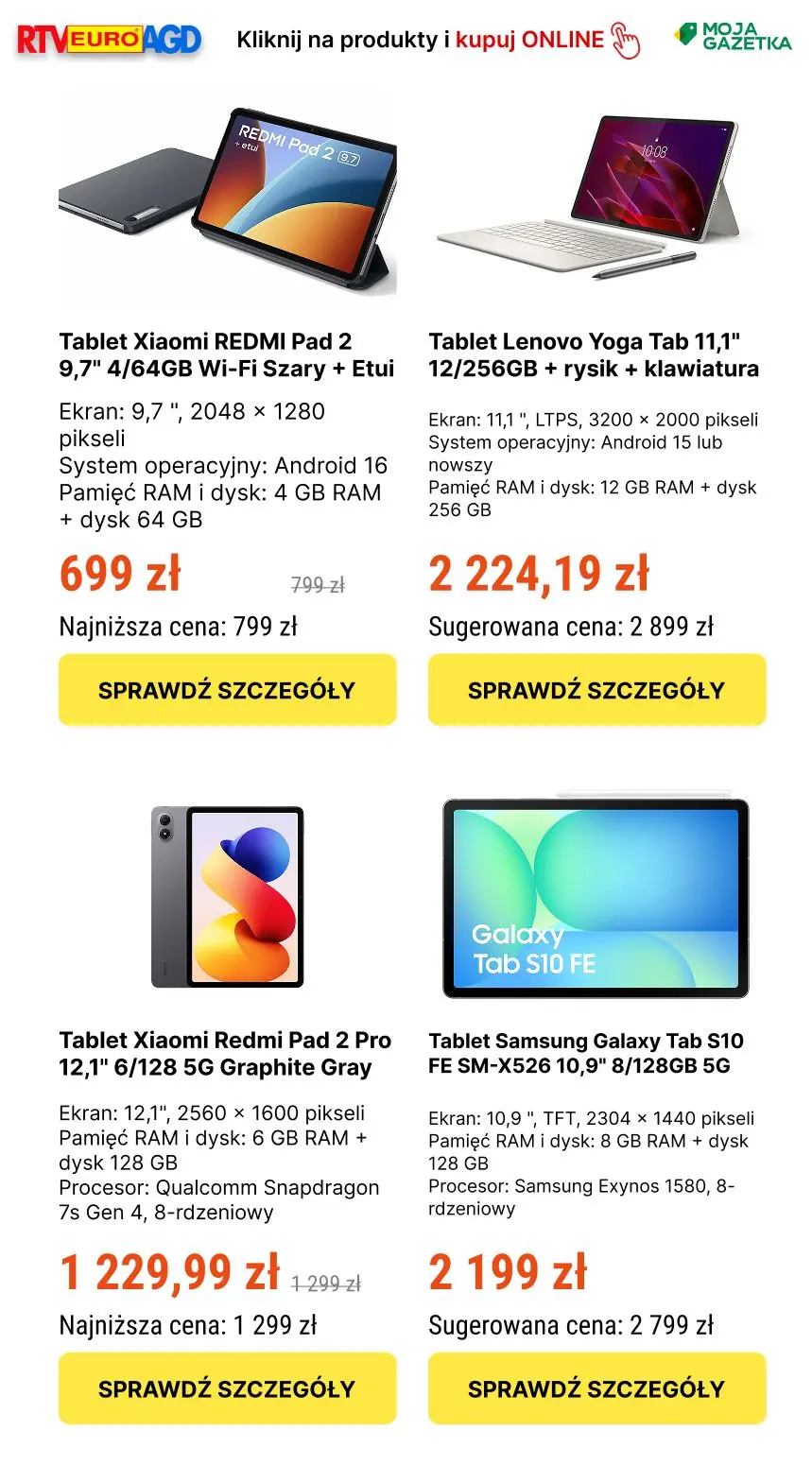 gazetka promocyjna RTV EURO AGD Drugi produkt 33% taniej - Strona 5