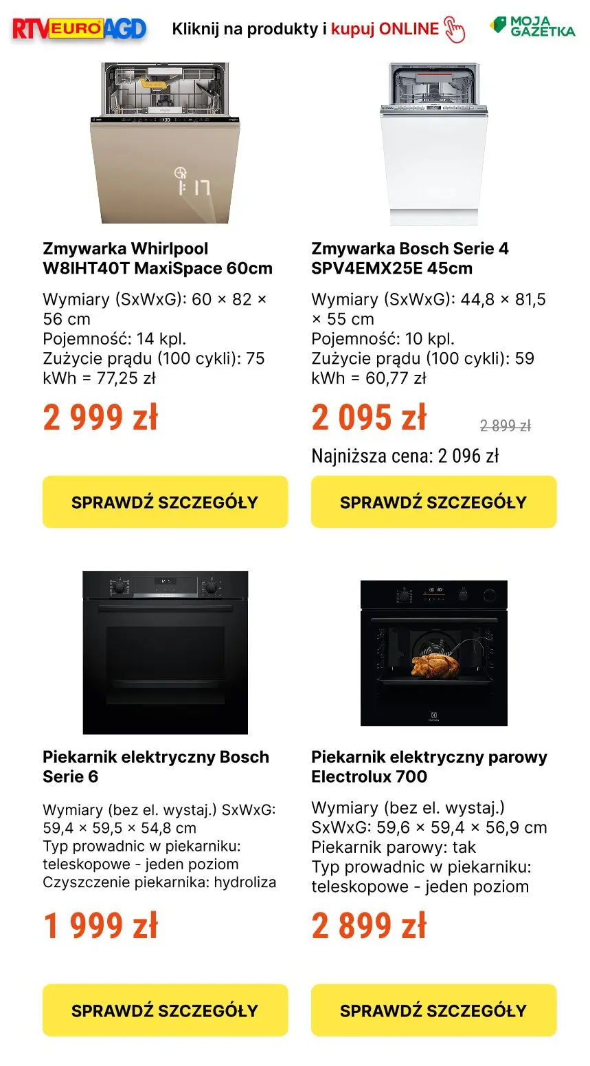 gazetka promocyjna RTV EURO AGD Drugi produkt 33% taniej - Strona 8