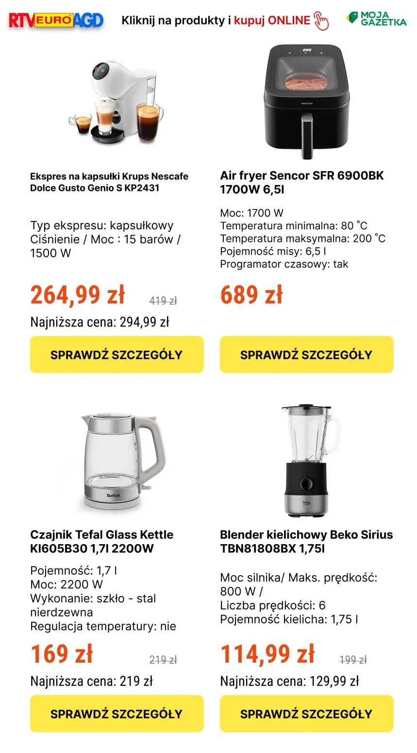 gazetka promocyjna RTV EURO AGD Drugi produkt 33% taniej - Strona 9