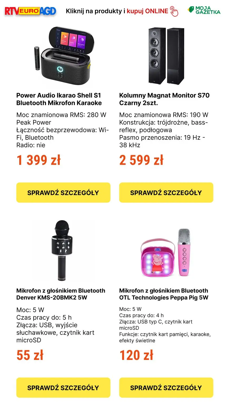 gazetka promocyjna RTV EURO AGD Drugi produkt 33% taniej - Strona 3